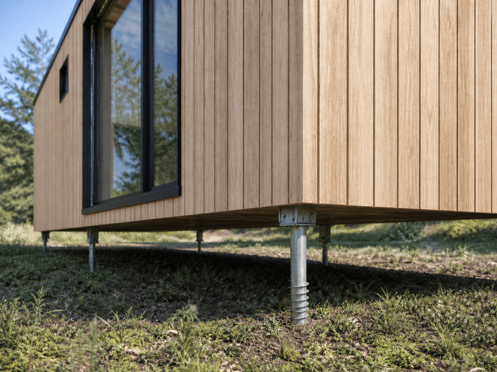 Implantation légère sans béton